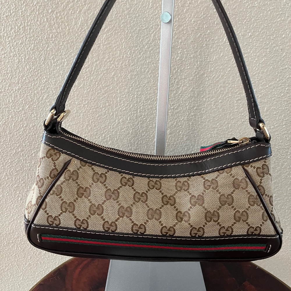 Gucci Mayfair  GG Monogram shoulder purse - Picture 4 of 6